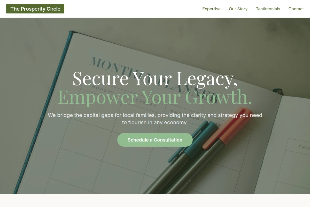 Reserve Financial Planner