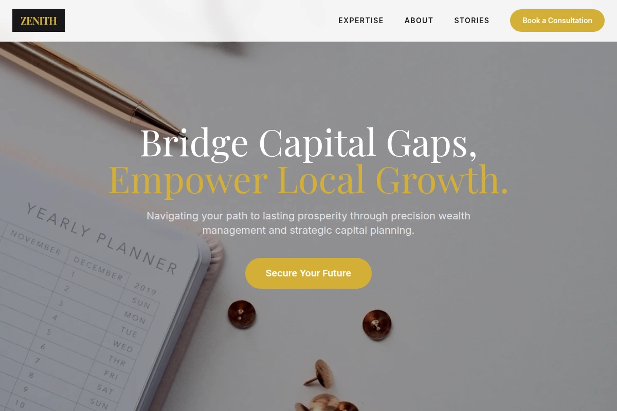 Zenith Financial Planner